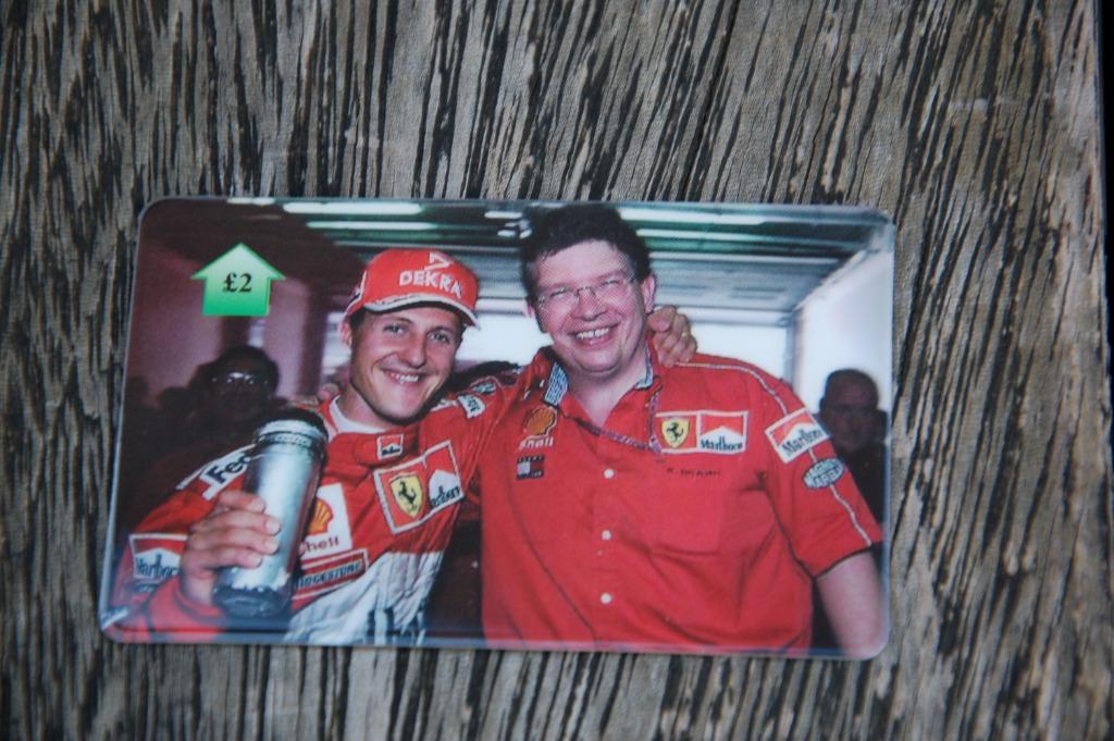Carte téléphonique - Carte prépayée UK - Michael Schumacher., Enlèvement ou Envoi