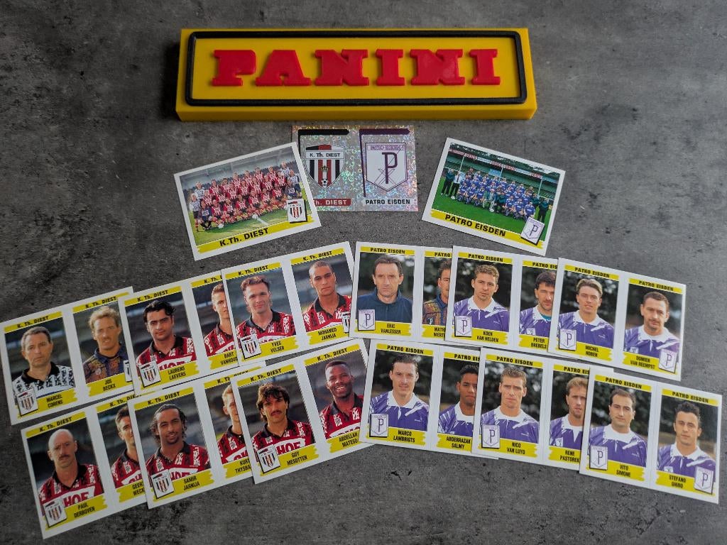 15 AUTOCOLLANTS PANINI FOOTBALL 96 SERVICE/PATRO TRAVEL, Enlèvement ou Envoi, Neuf
