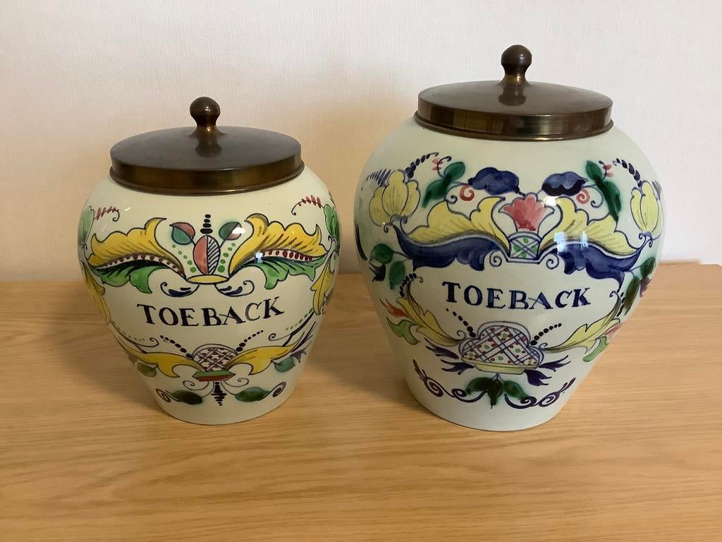 Vintage tabakspotten, Ophalen of Verzenden