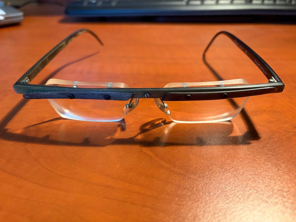 Bril Theo, Gebruikt, Groen, Bril, Ophalen