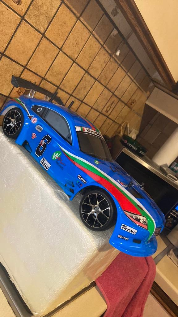RC Tamiya TT-02 BMW Z4 COUPÉ ZGAN, Échelle 1:10, Enlèvement ou Envoi, Électro, Comme neuf
