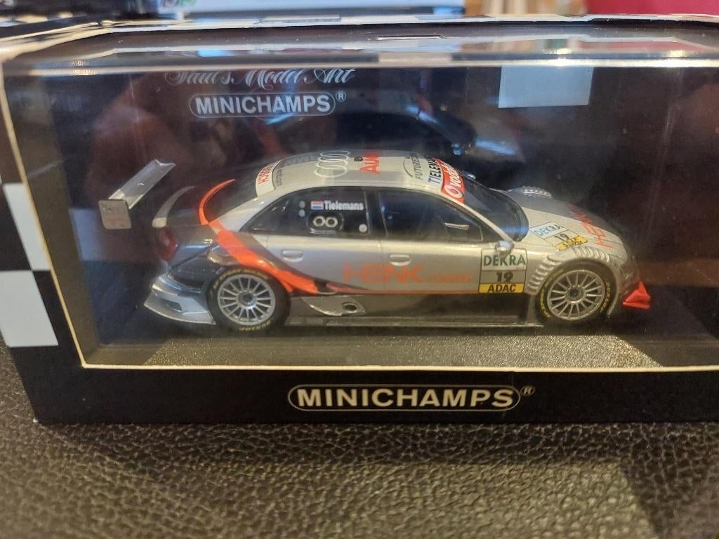 Minichamps Audi A4 DTM 2006 O. Tielemans 1/43, Enlèvement ou Envoi, Neuf, Voiture, MiniChamps