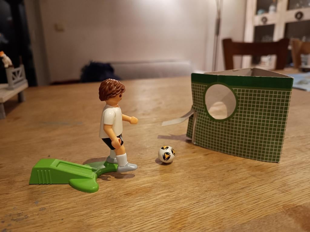Voetballer, Kinderen en Baby's, Speelgoed | Playmobil, Ophalen, Zo goed als nieuw
