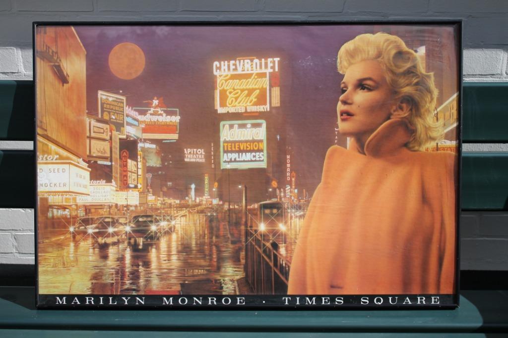 Kader Marilyn Monroe op Times Square, Ophalen, Gebruikt, Foto of Poster