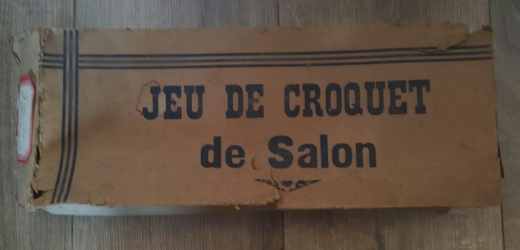 Jeu de croquet de salon, Ophalen of Verzenden, Gebruikt