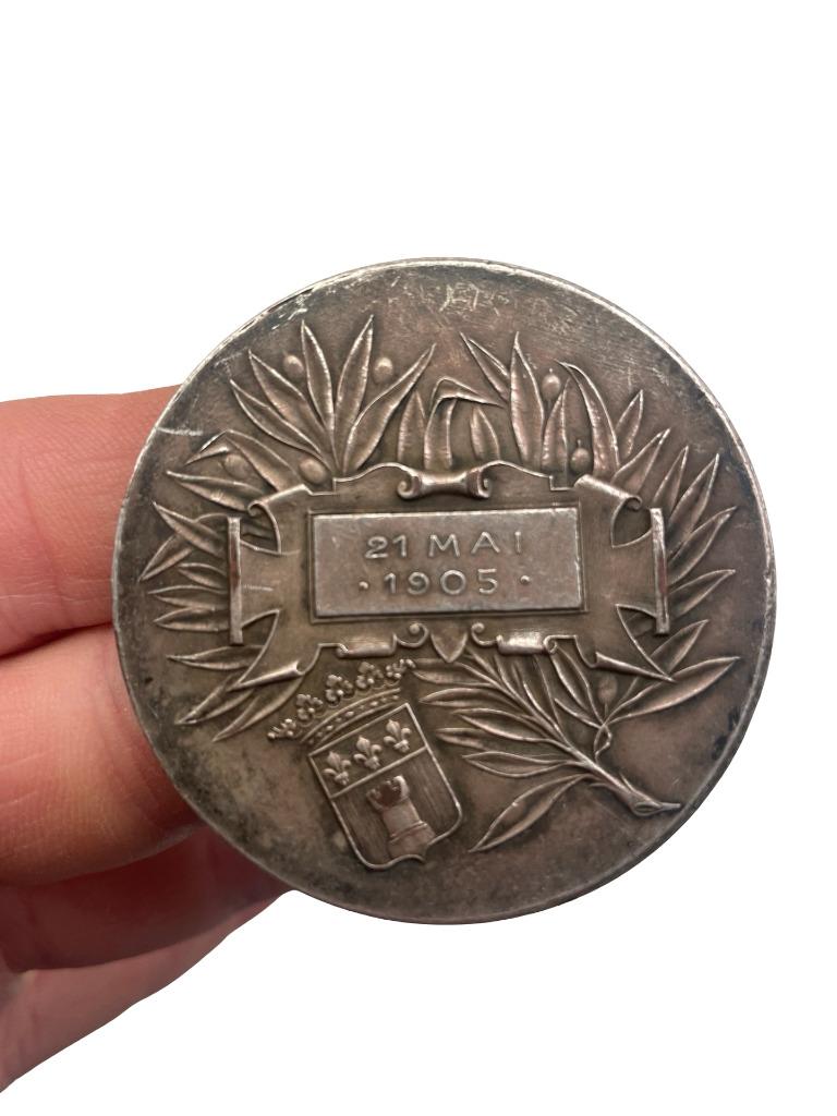 Médaille bronze 1905 – Prince Albert & Princesse Élisabeth, Enlèvement ou Envoi, Bronze