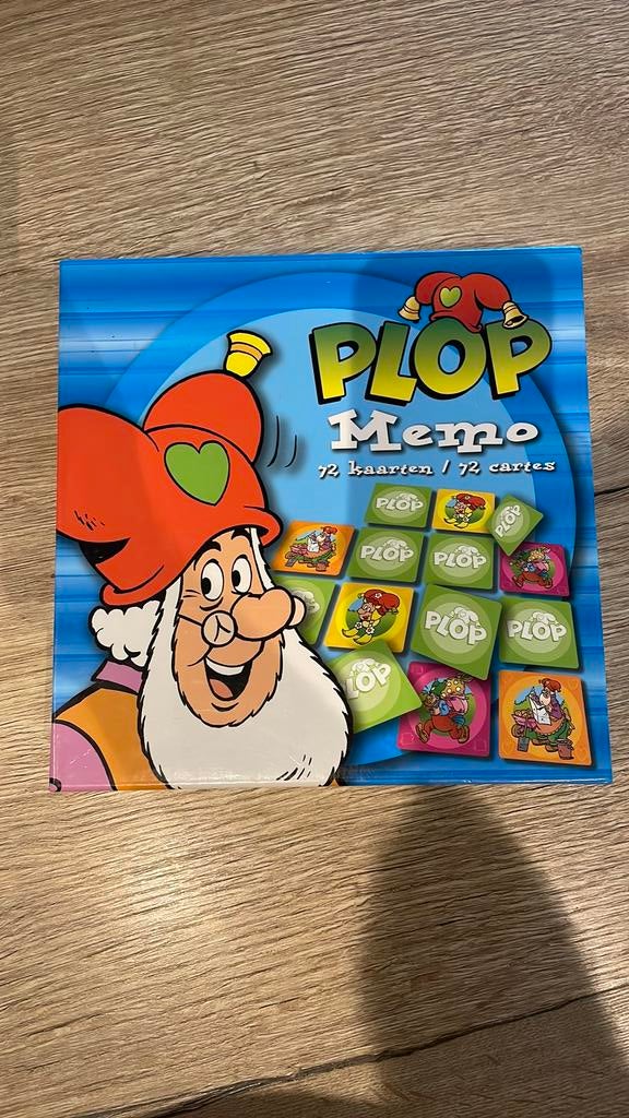 Plop Memo 72 kaarten, Cinq joueurs ou plus, Enlèvement, Utilisé