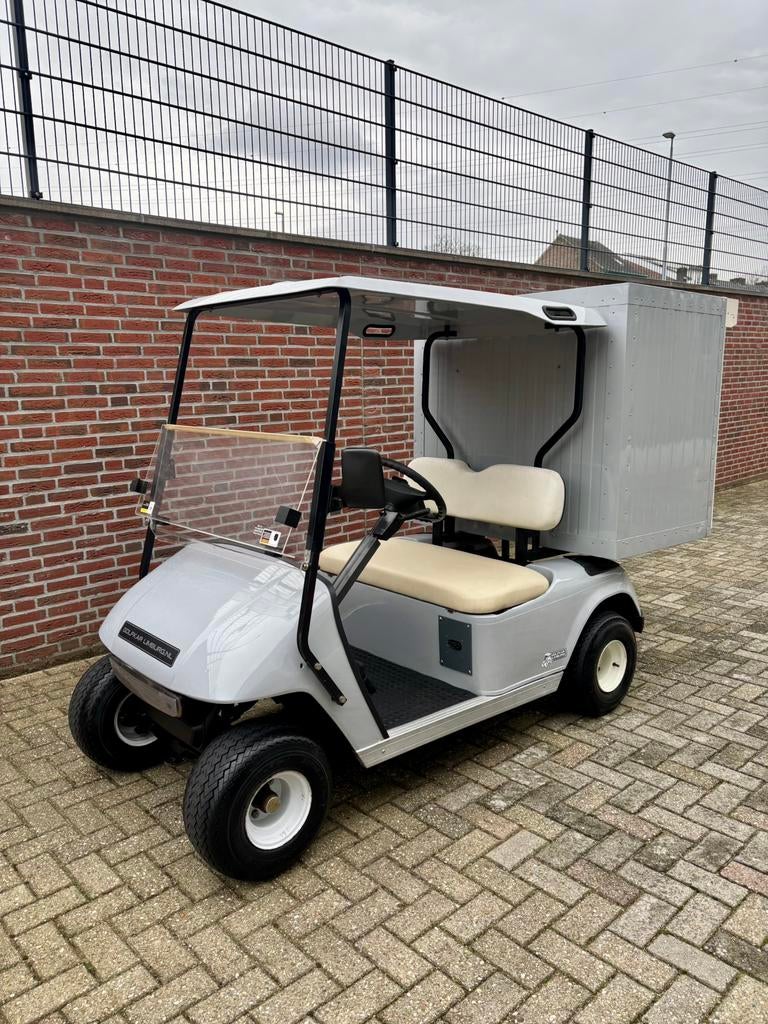 Prachtige Elektrische Golfkar met gesloten Werkbak., Ophalen of Verzenden, Zo goed als nieuw, Club, Overige merken