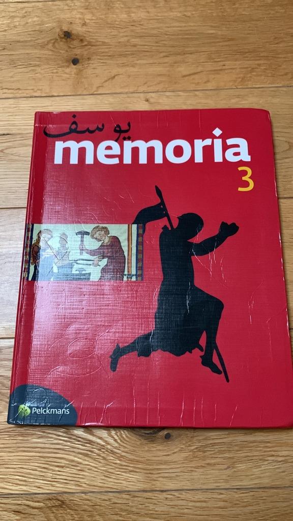 Memoria 3 handboek, Gelezen, ASO, Geschiedenis, Ophalen of Verzenden