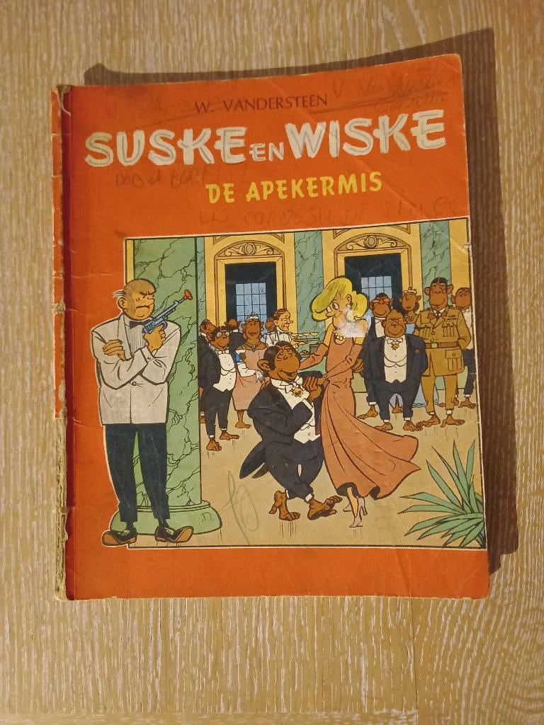 Suske en Wiske Tweekleurenreeks Vlaams/Gelijkvormig, Boeken, Ophalen of Verzenden, Gelezen
