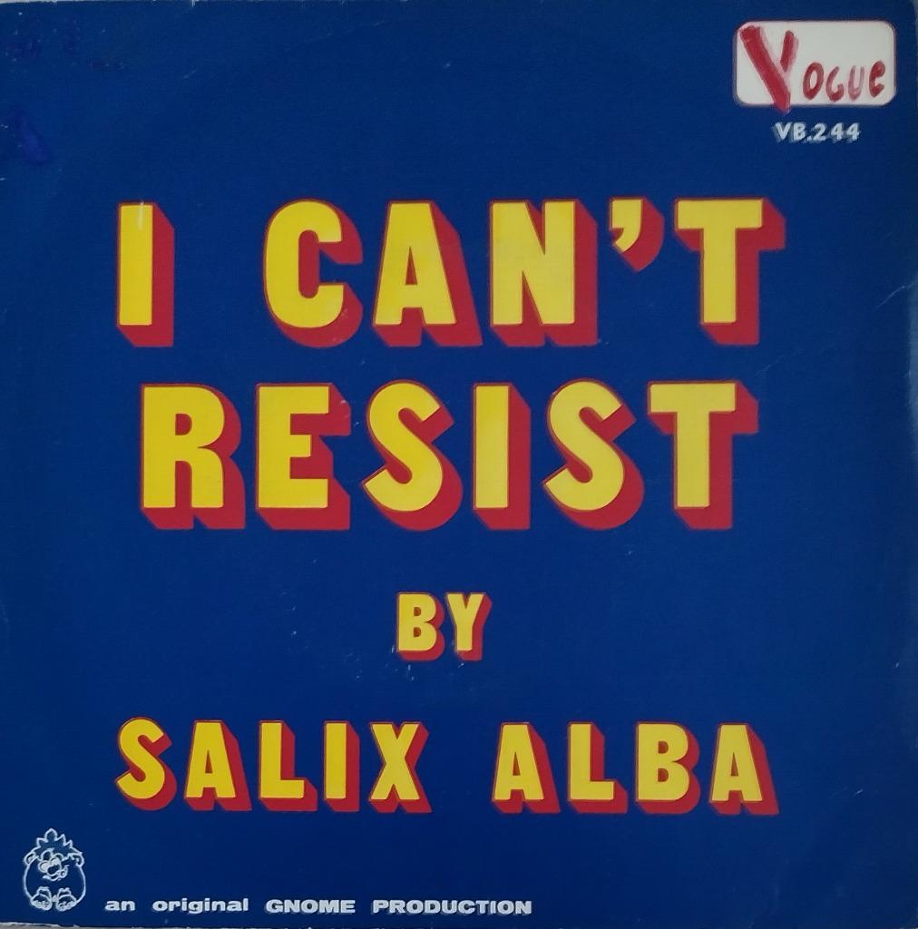 Salix Alba - I can't resist, Enlèvement ou Envoi, Single, Comme neuf, Pop