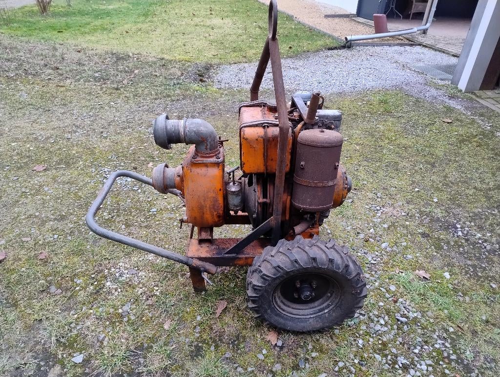 Dieselmotor Pomp Hatz ES 780  7.8PK met Slang!, Ophalen, Zo goed als nieuw, Dieselmotor, 1800 rpm of meer