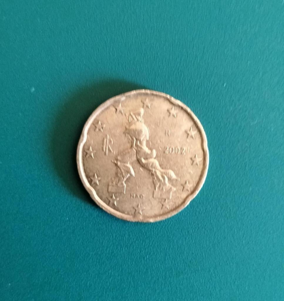 Munt van 20 cent Italië, Ophalen, Italië