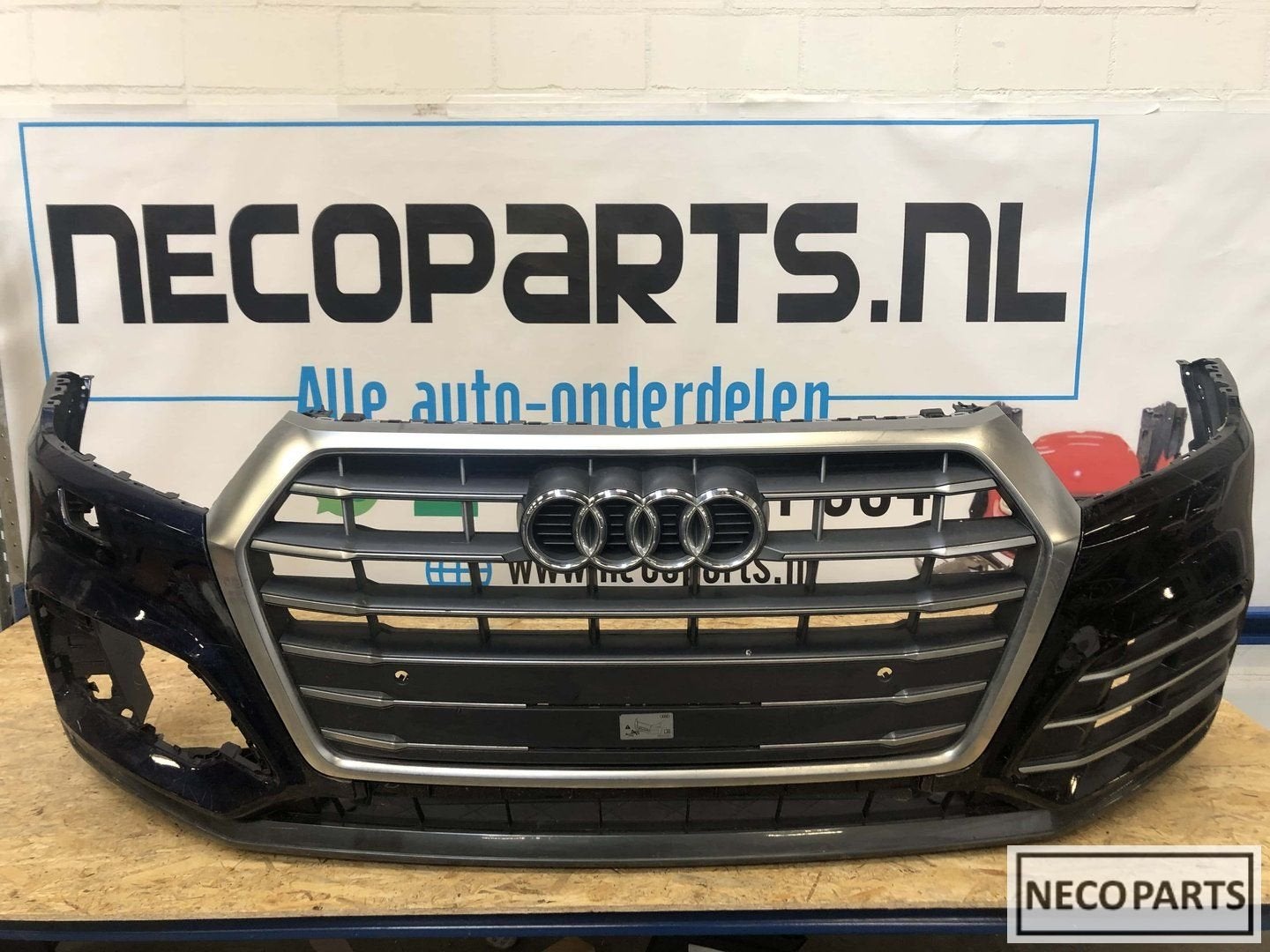Audi Q5 80A s line voorbumper grill 80A807437E origineel, Gebruikt, -, Voor, -
