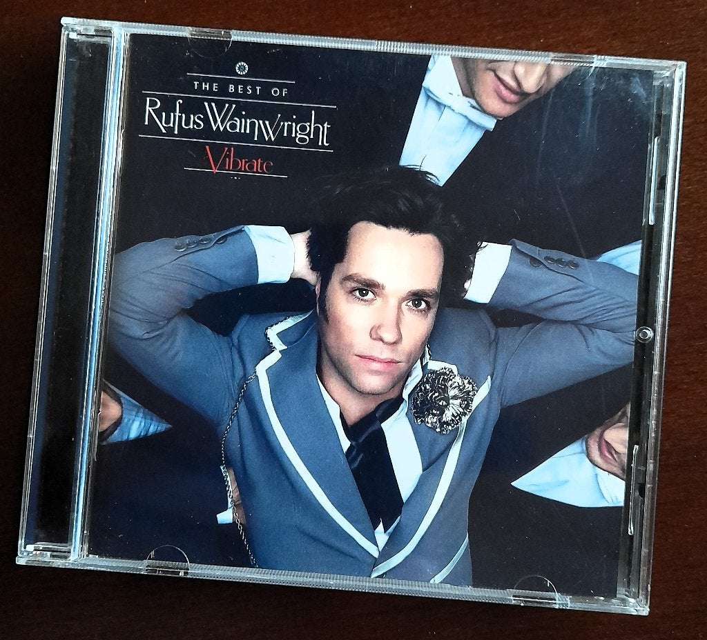 RUFUS WAINWRIGHT Vibrate (The Best Of) CD Hallelujah, Inclusief boekje, Singer-songwriter, Gebruikt, Ophalen of Verzenden