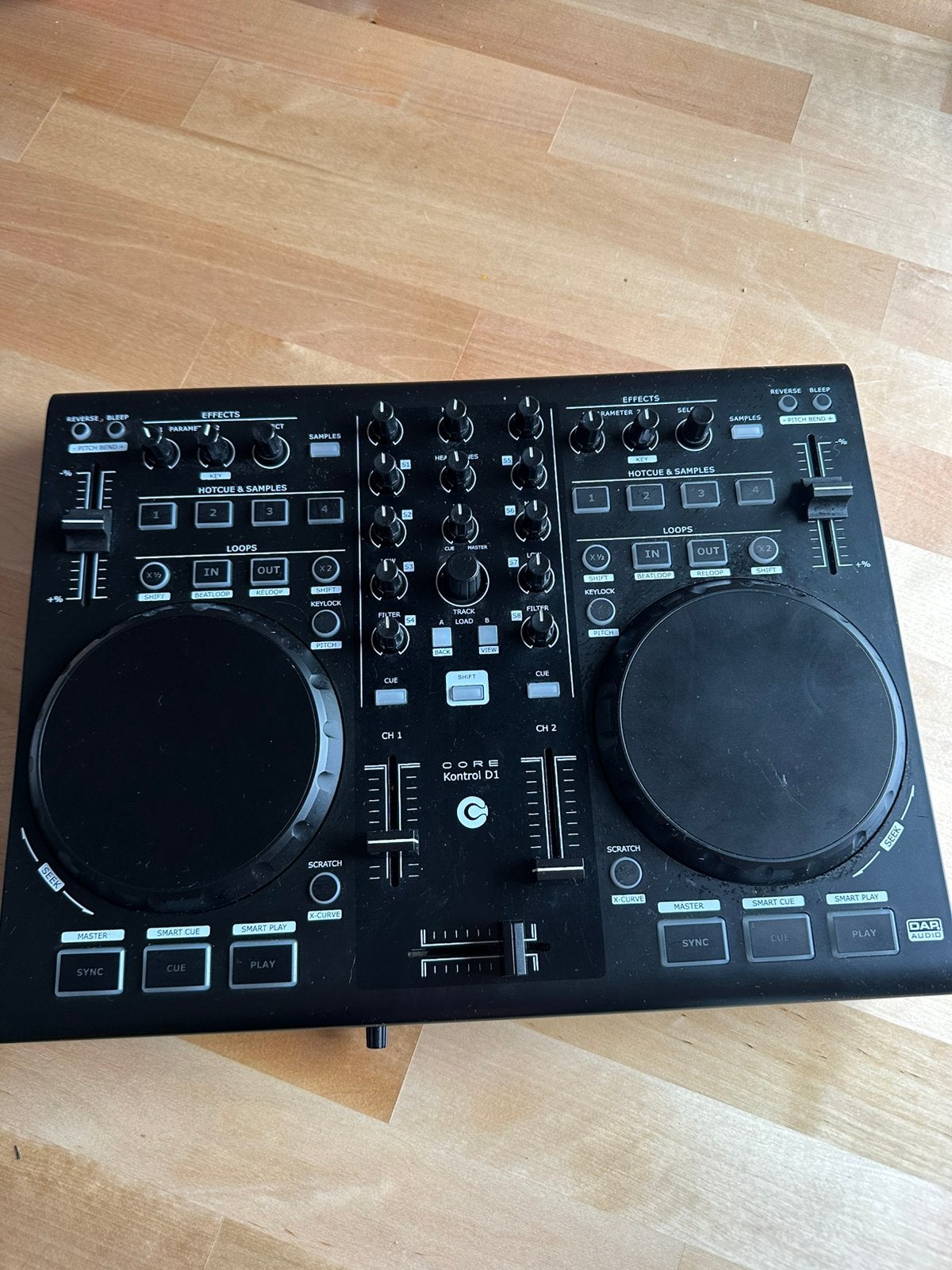 DJ draaitafel met kabels, Muziek en Instrumenten, Ophalen of Verzenden, Gebruikt, Draaitafel, Overige merken