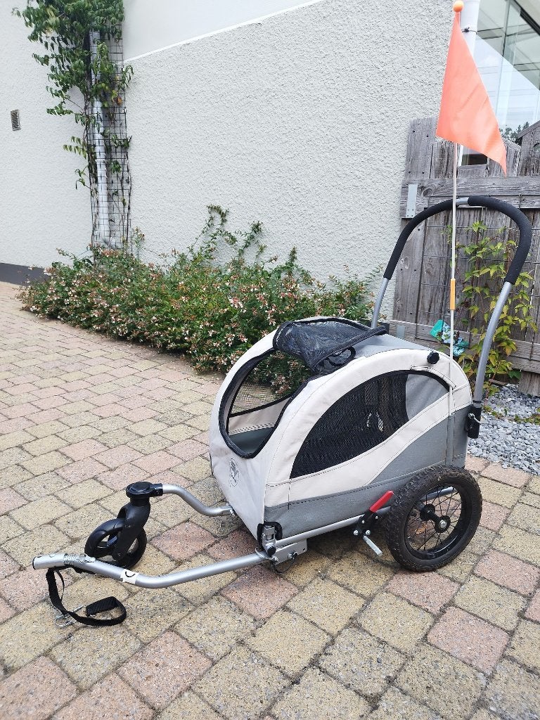 Hondenfietskar, Dieren en Toebehoren, Honden-accessoires, Ophalen, Zo goed als nieuw, Hondenfietskar