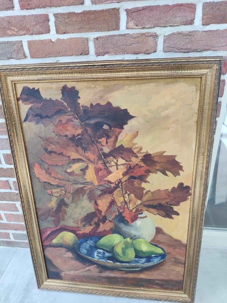 Peinture de Jos De Mey, nature morte., Enlèvement ou Envoi