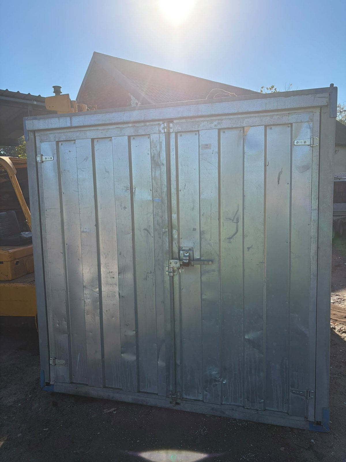 Demontabele container, Ophalen
