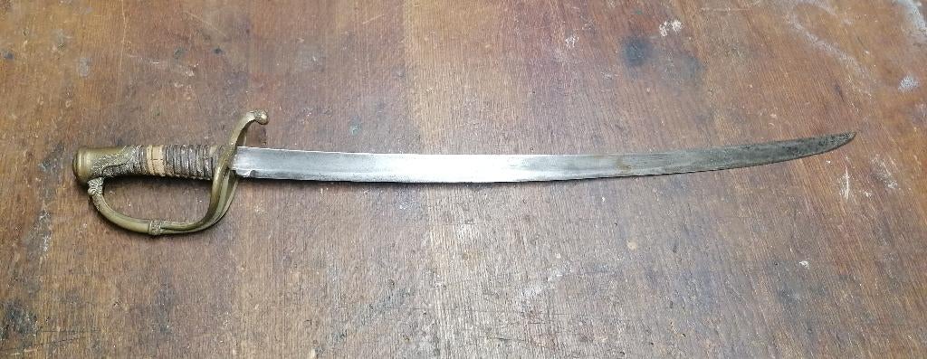 Sabre officier infanterie M1821 Empire, Envoi, Utilisé