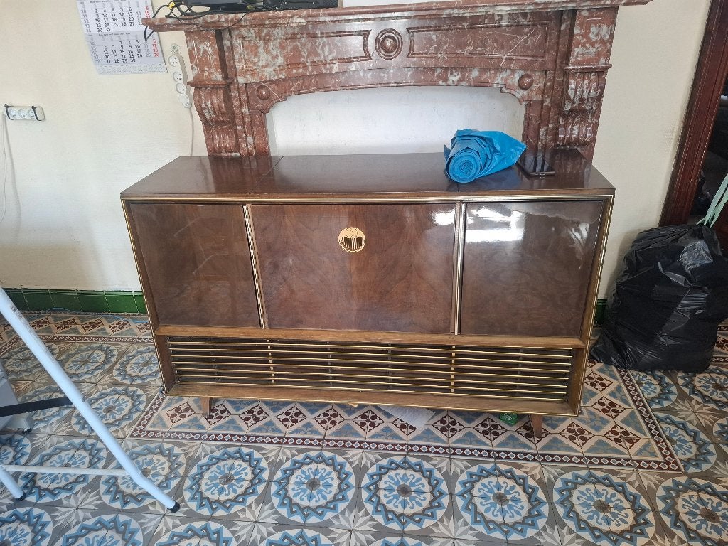 Magnifique meuble radio / tourne-disque vintage Tele*unken, TV, Hi-fi & Vidéo, Tourne-disques, Autres marques, Tourne-disque, Enlèvement