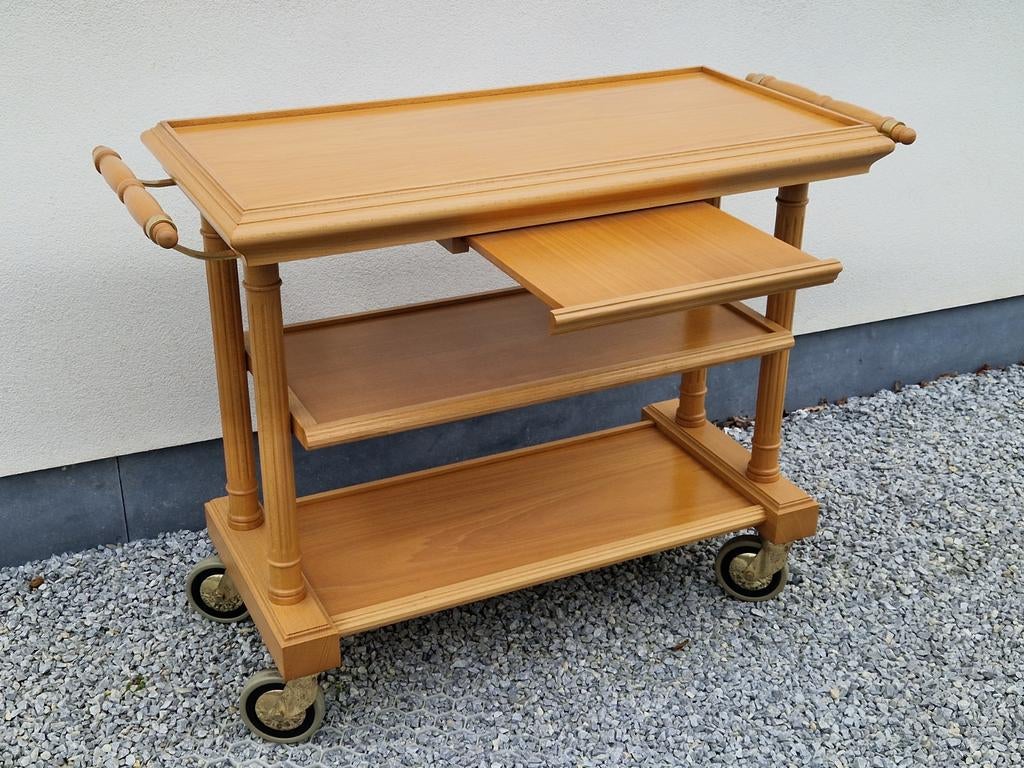 Rolland furniture , serveerwagen trolley Bonnard R2100, 100 tot 150 cm, Design, Ophalen of Verzenden, Zo goed als nieuw
