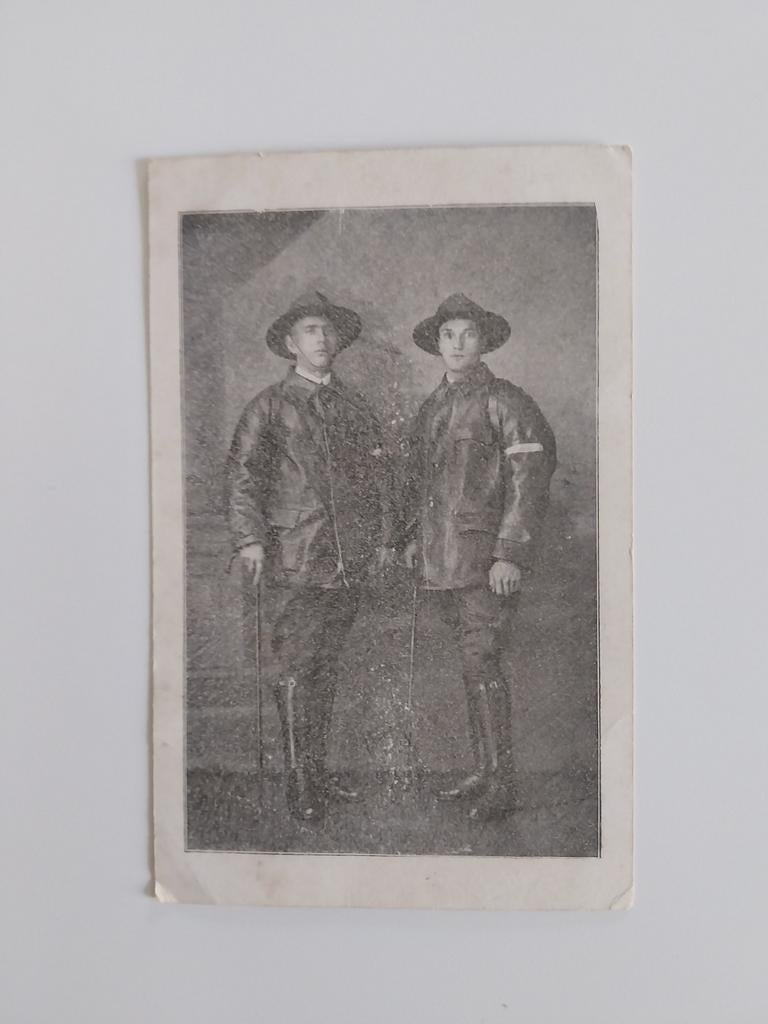 Oude steunkaart 1923, Antiek en Kunst, Ophalen