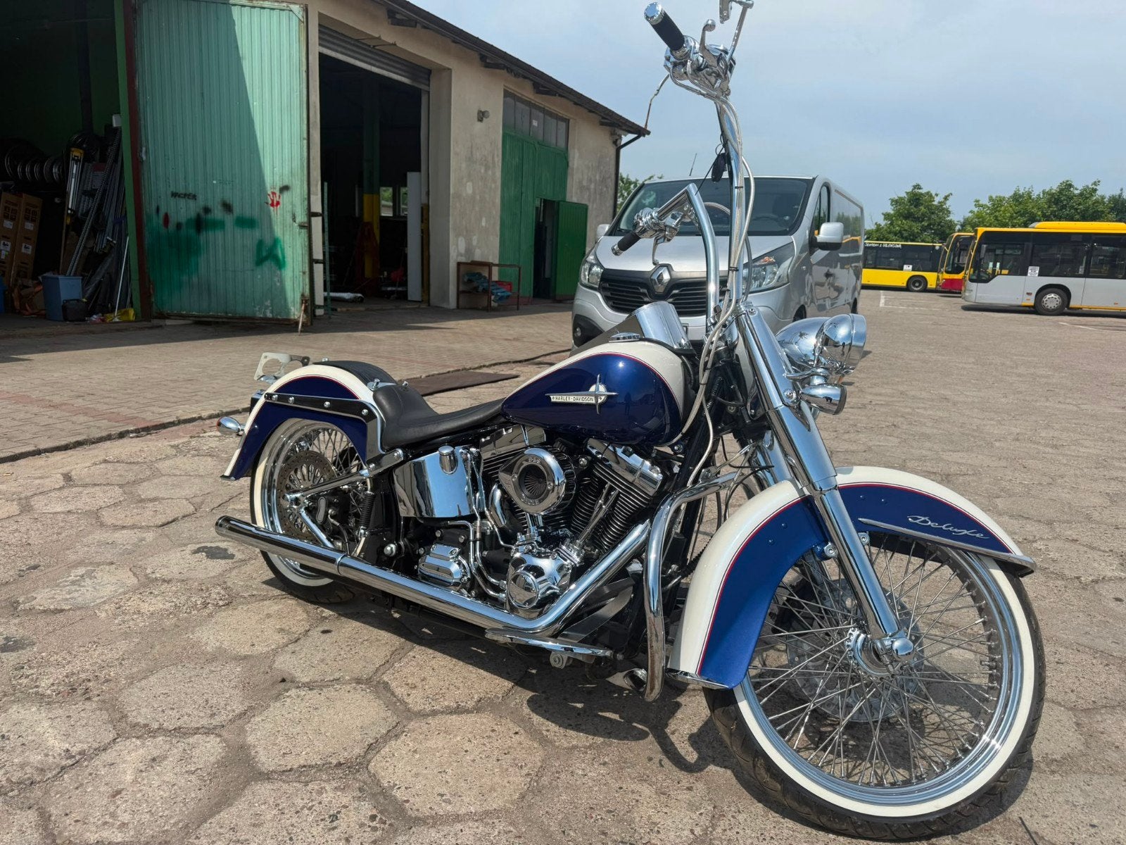 Harley-Davidson softail deluxe Mexican style 2011, Motoren, Ophalen of Verzenden