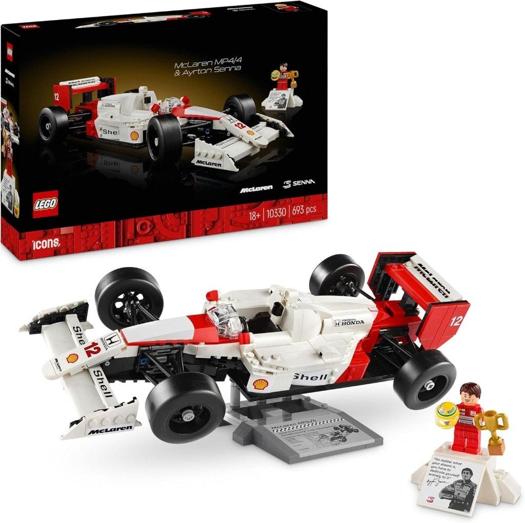 Neuf - Lego McLaren MP4/4 & Ayrton Senna (10330), Ophalen of Verzenden, Compleet, Lego, Ninjago