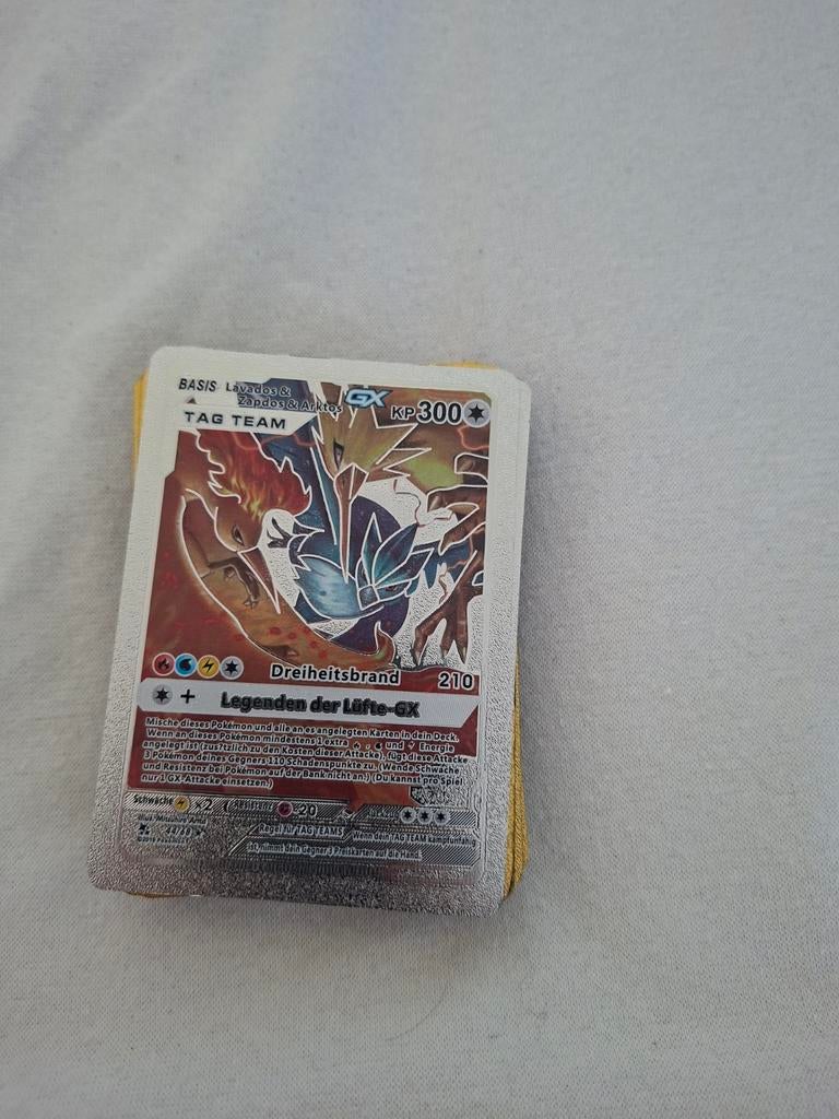 Gouden, zilveren en zwarte pokémonkaarten, Verzamelen, Ophalen