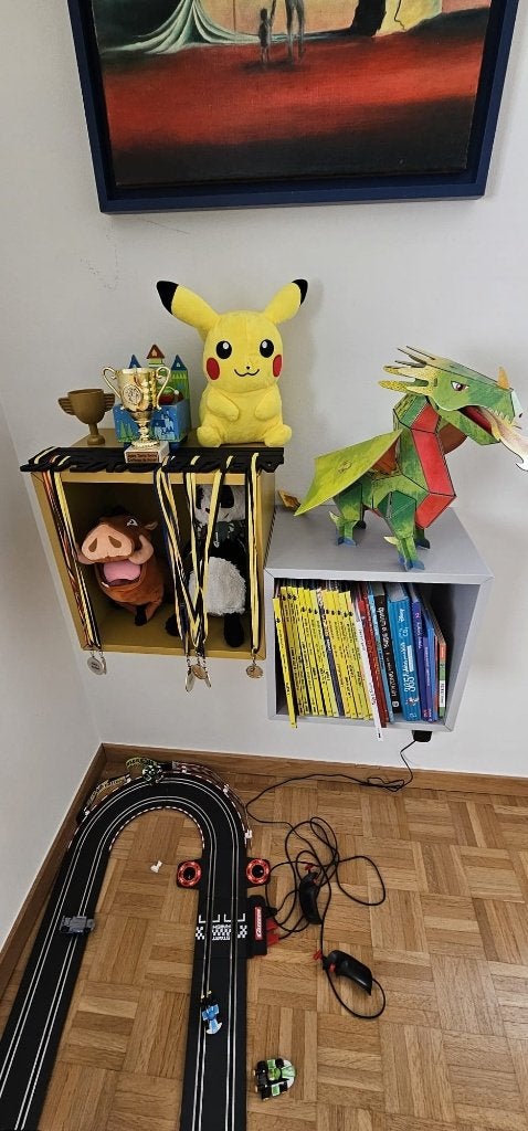 6 IKEA EKET wandkubussen (deels met deur), Huis en Inrichting, Ophalen, Gebruikt