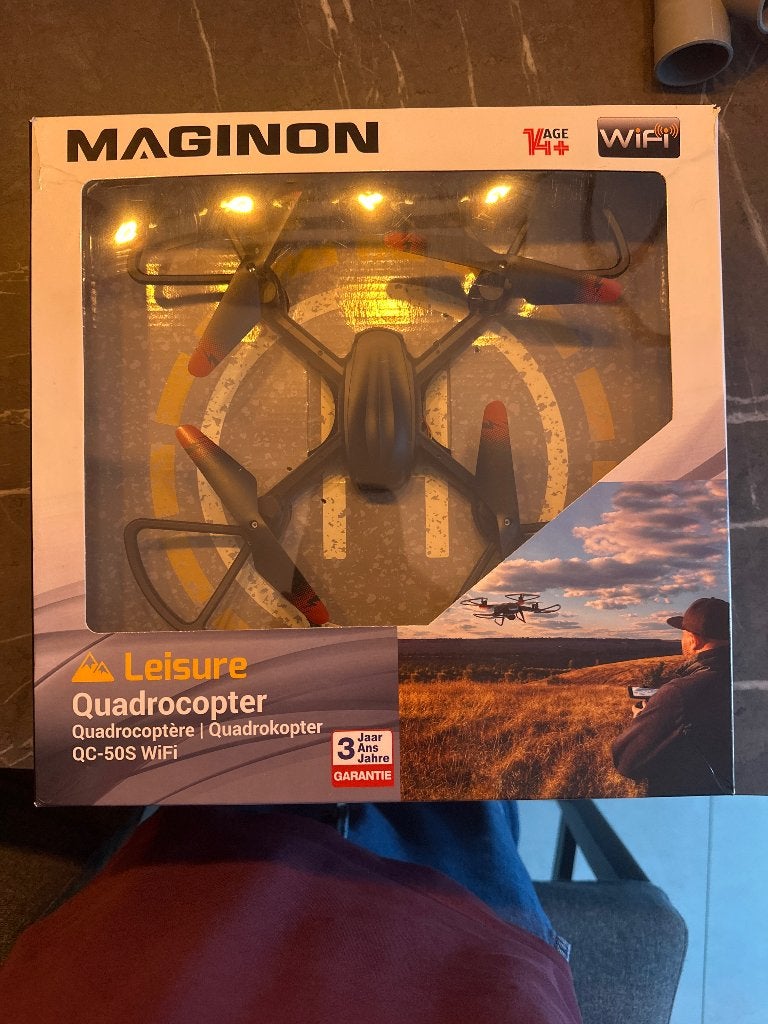 Maginon QC-50S Wifi drone, TV, Hi-fi & Vidéo, Enlèvement, Neuf