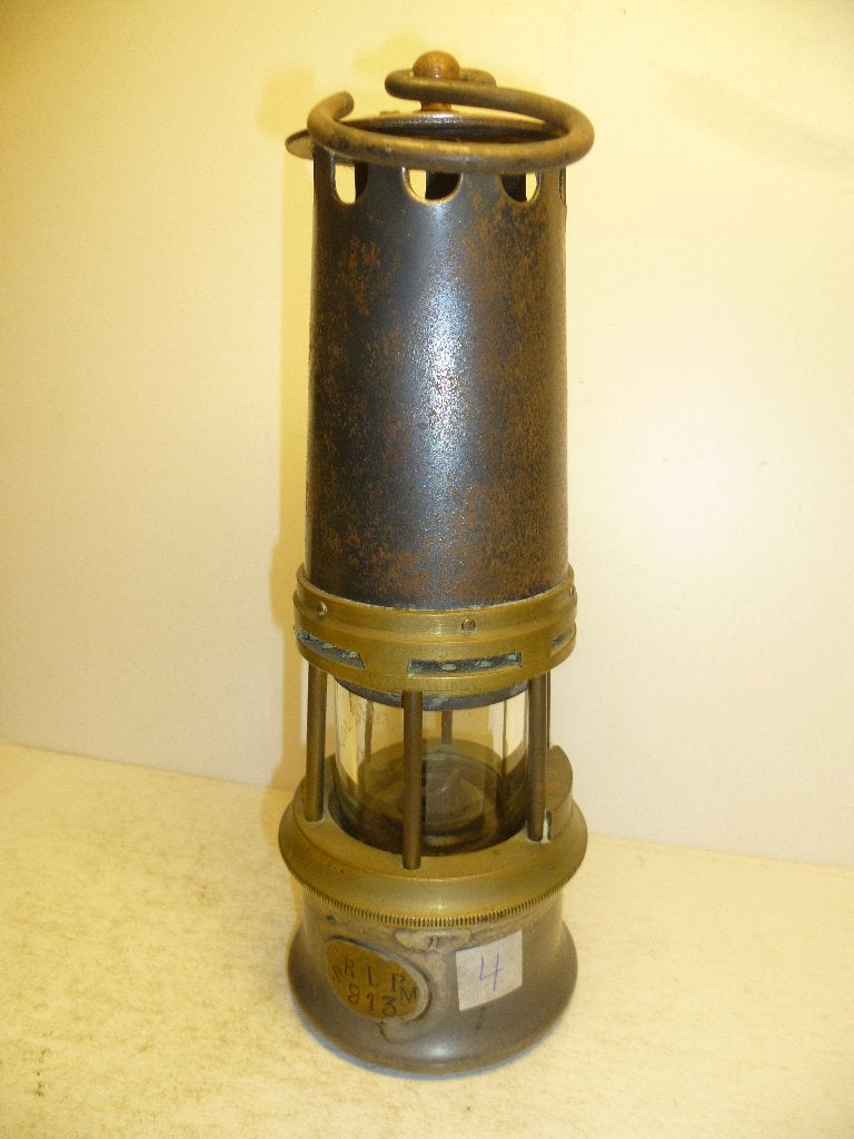 Mijnlamp SRL PM 913 met glaasje VAL St Lambert D.S. 4, Enlèvement ou Envoi