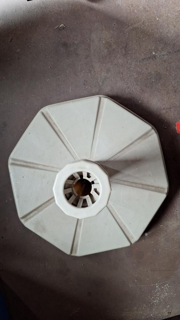 Zware staander parasol voet ongeveer 46 cm., Enlèvement, Comme neuf, Moins de 1 mètre, Base de parasol
