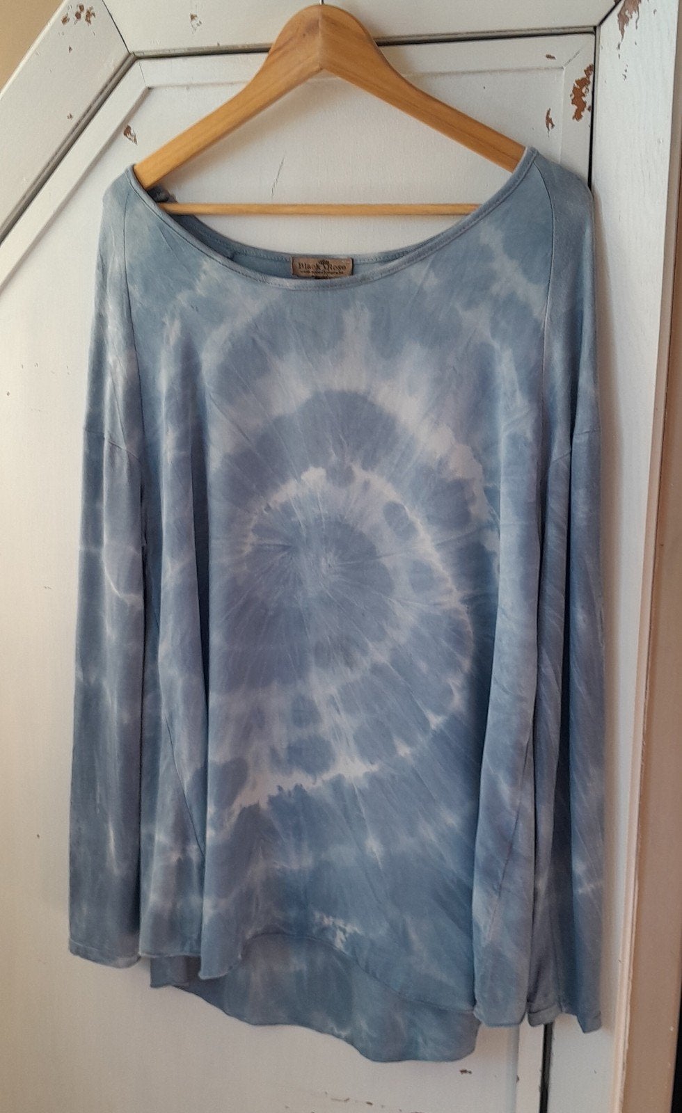 Prachtige blouse X.L Black Rose., Kleding | Dames, Grote Maten, Black Rose, Blauw, Blouse of Tuniek, Ophalen of Verzenden