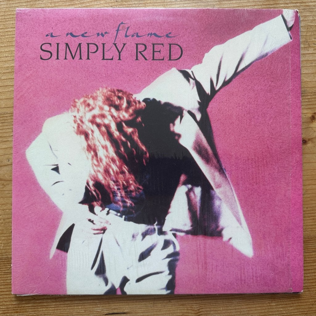 SIMPLY RED a new flame VINYL, CD & DVD, Enlèvement, Utilisé, Rock classique, LP