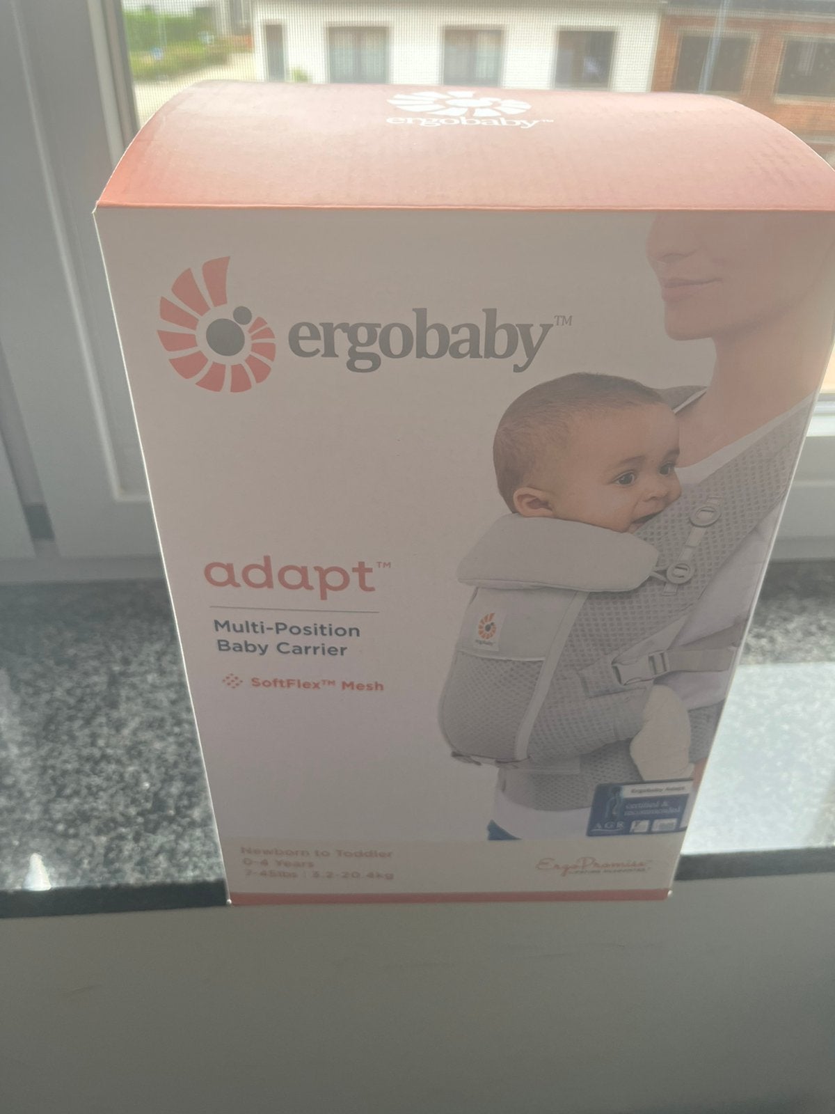 Draagzak ergobaby adapt, Ophalen of Verzenden, Nieuw, Draagzak