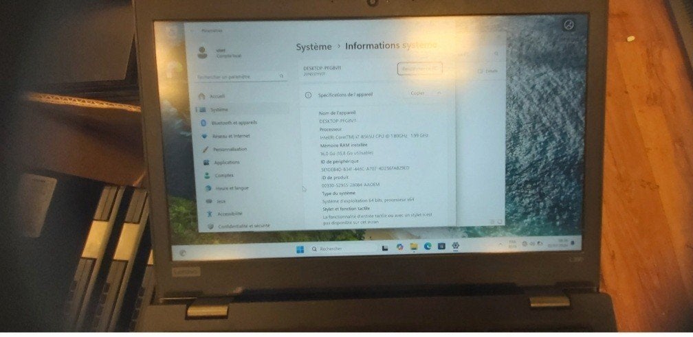 LENOVO THINKPAD L380 i7 - 8e, Computers en Software, Windows Laptops, Azerty