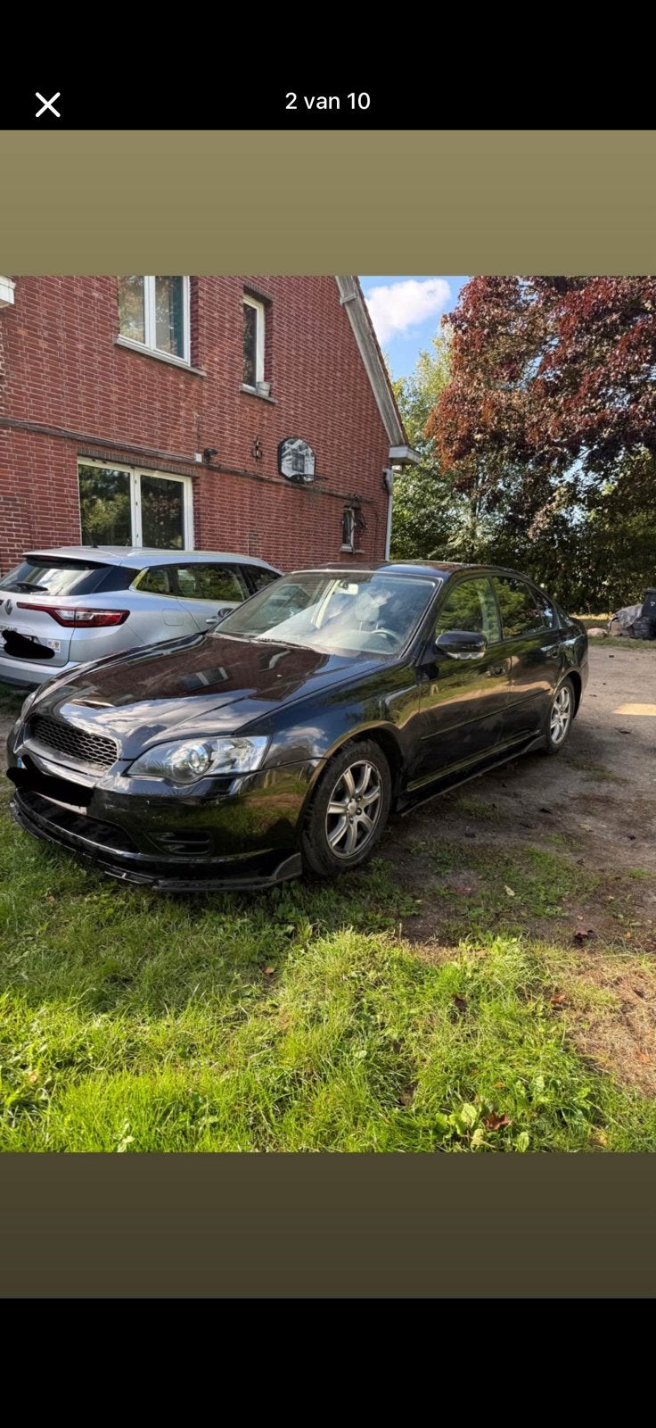 Subaru legacy, Auto's, Subaru, 1994 cc, Zwart, Leder en Stof, Zwart