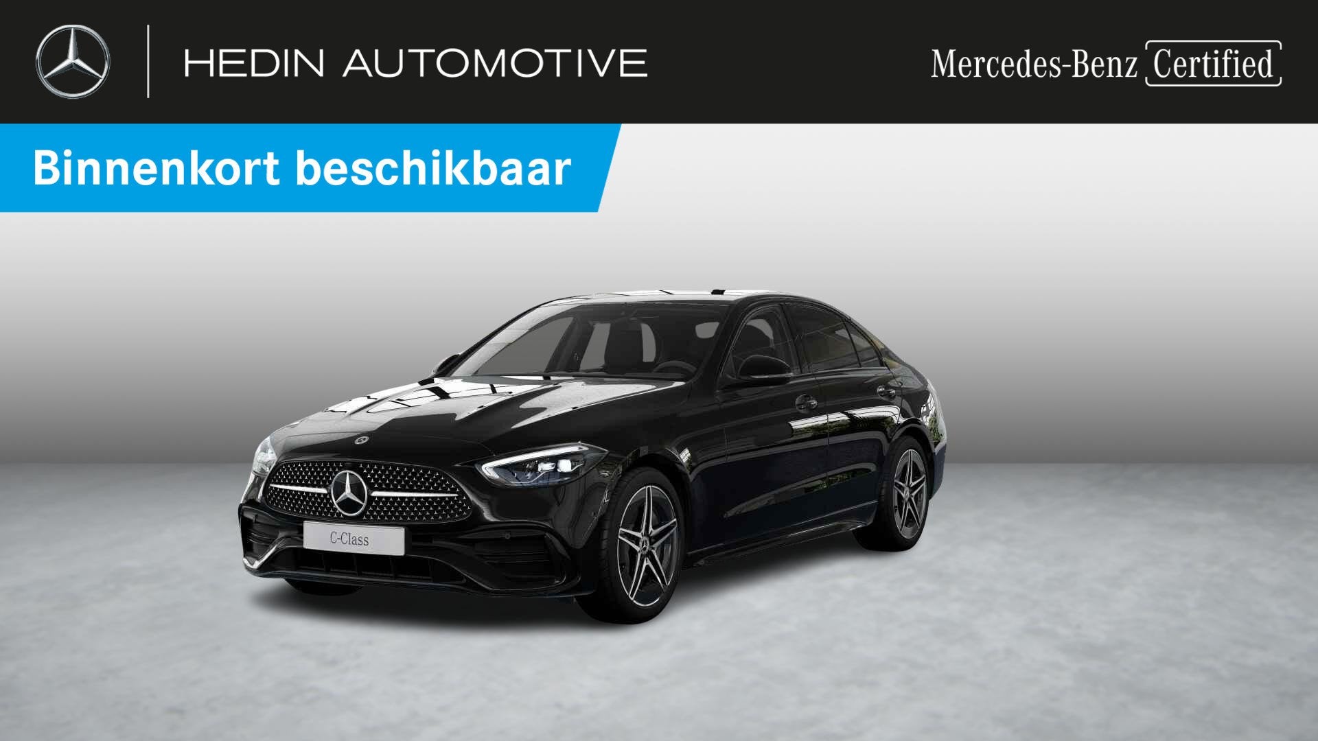 Mercedes-Benz C-Klasse Berline | Night Pack | Dodehoekassist, Auto's, Mercedes-Benz, Automaat, 4 deurs, Stof, Gebruikt