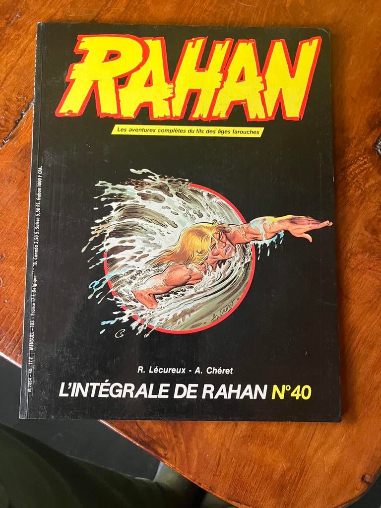 Rahan T40 Bon état, Une BD, Enlèvement ou Envoi, Utilisé