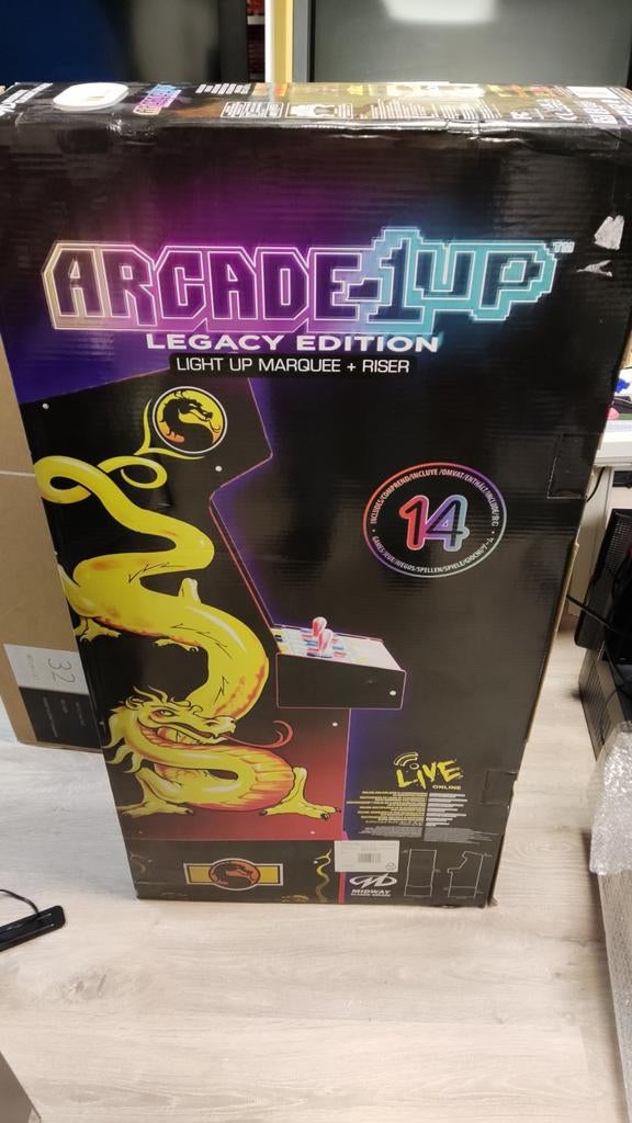 Arcade1up Mortal Kombat legacy, Ophalen, Overige merken, Zo goed als nieuw