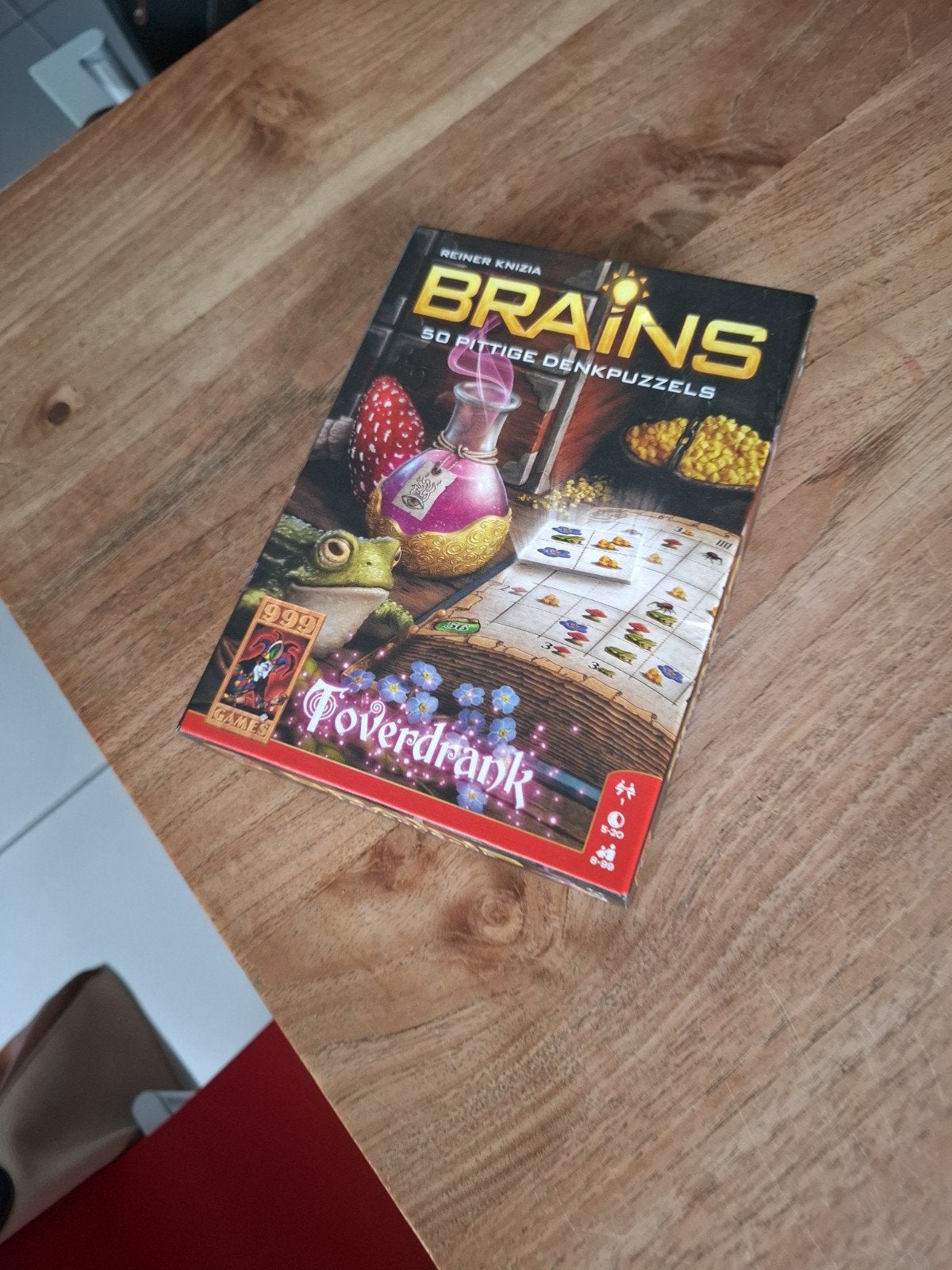 Brains Toverdrank 50 slimme denkpuzzels, Ophalen