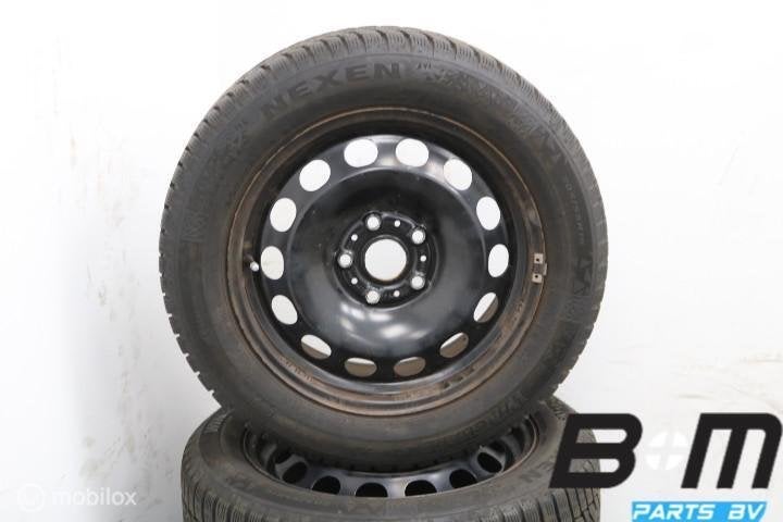 WINTER! 16 inch stalen velgen VW Golf - Audi A3 5Q0601027BR, Auto-onderdelen, Banden en Velgen, Velg(en), Gebruikt