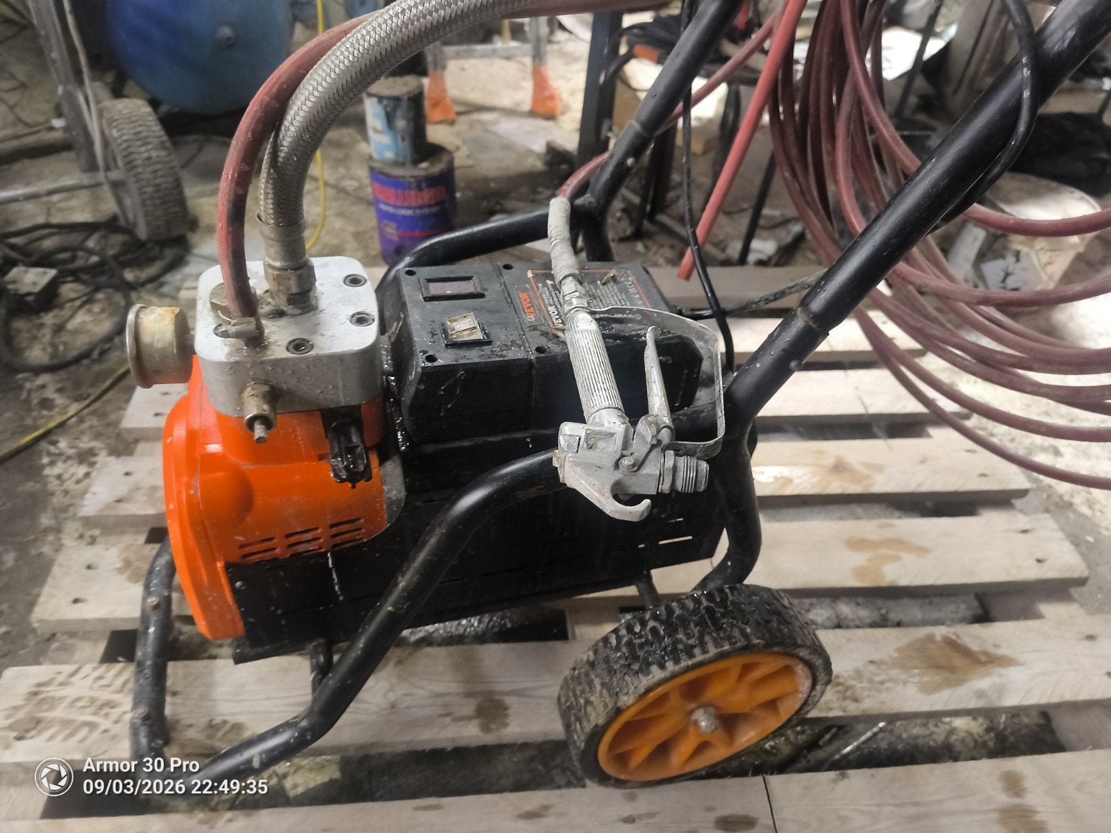 airless type membraampomp, Bricolage & Construction, Matériel de peinture, Enlèvement