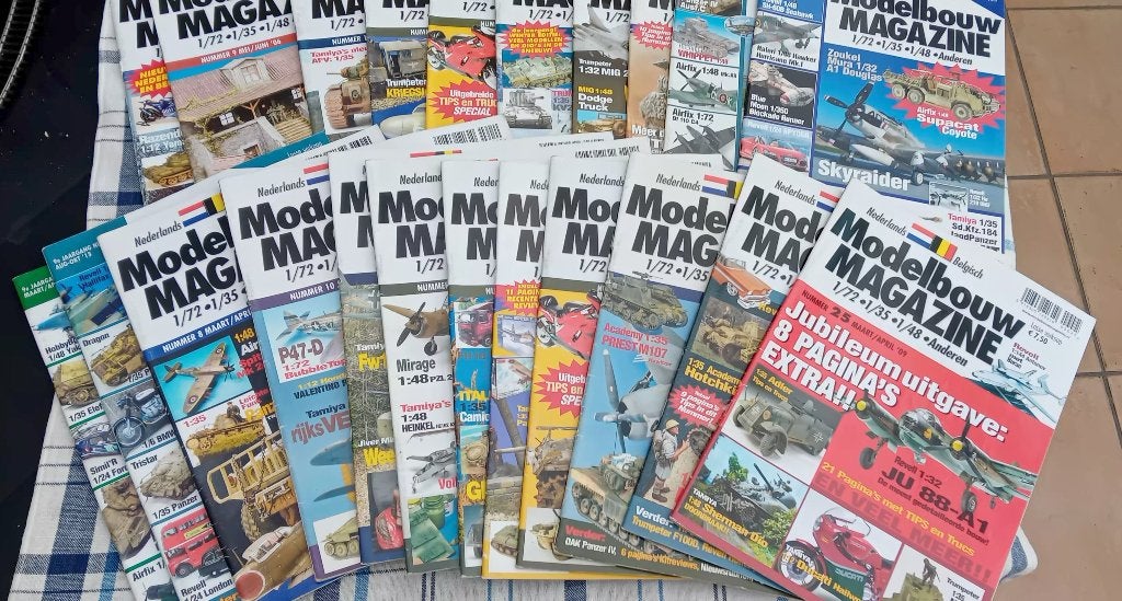 tijdschriften Modelbouw Magazine, Hobby en Vrije tijd, Modelbouw | Overige, Ophalen of Verzenden, Gebruikt