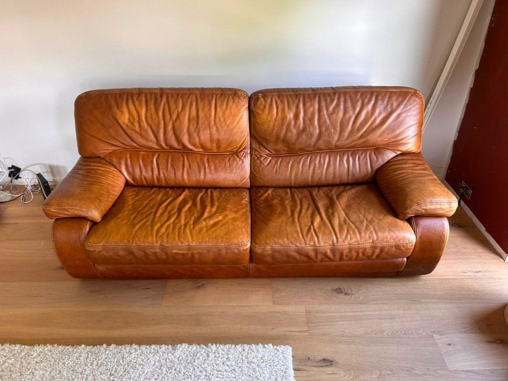 Fauteuils en cuir, Maison & Meubles, Enlèvement, Utilisé, Cuir