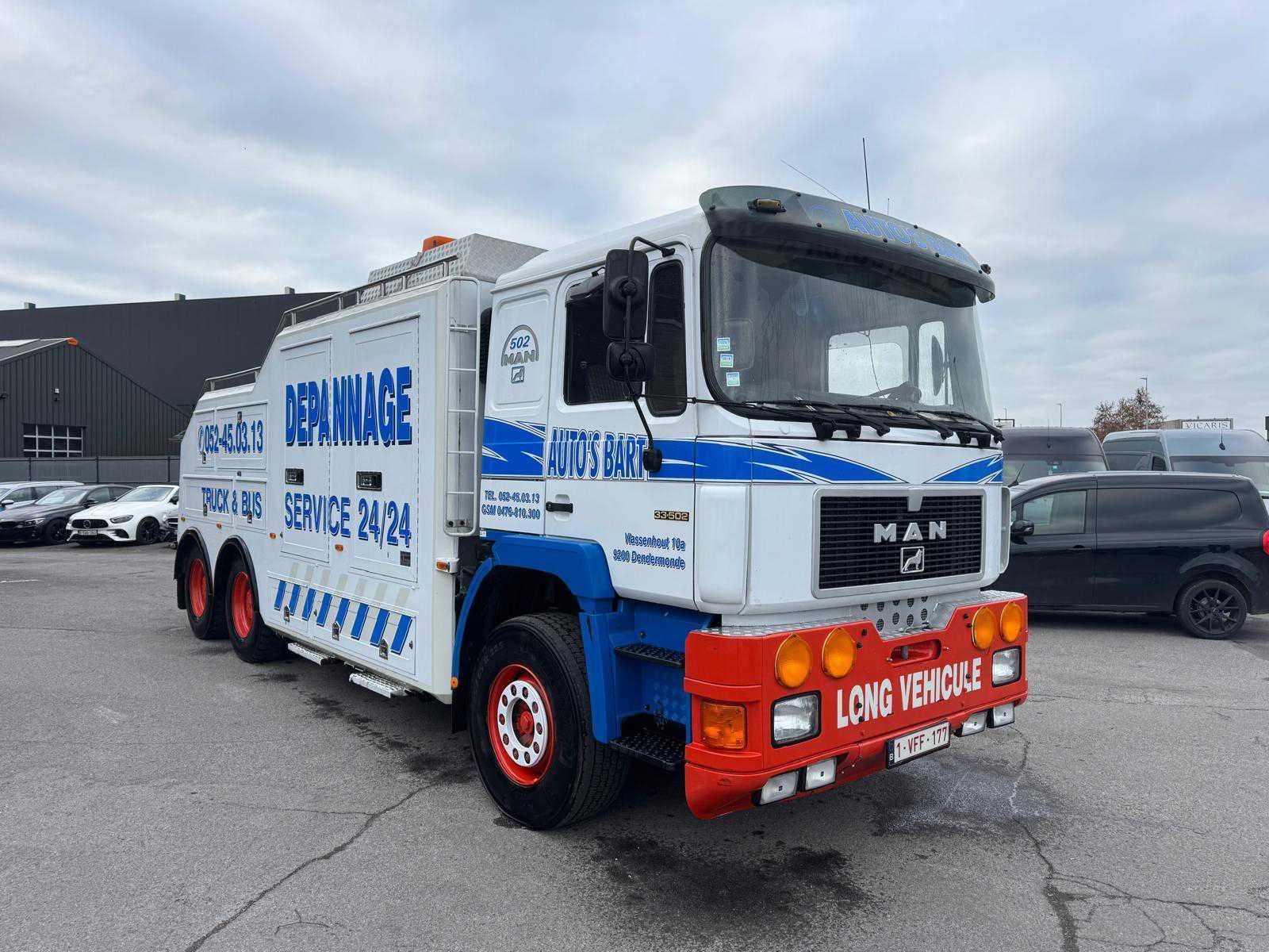HOMME F90 Dépanneuse pour camions, Achat, Entreprise, Autres carburants, MAN
