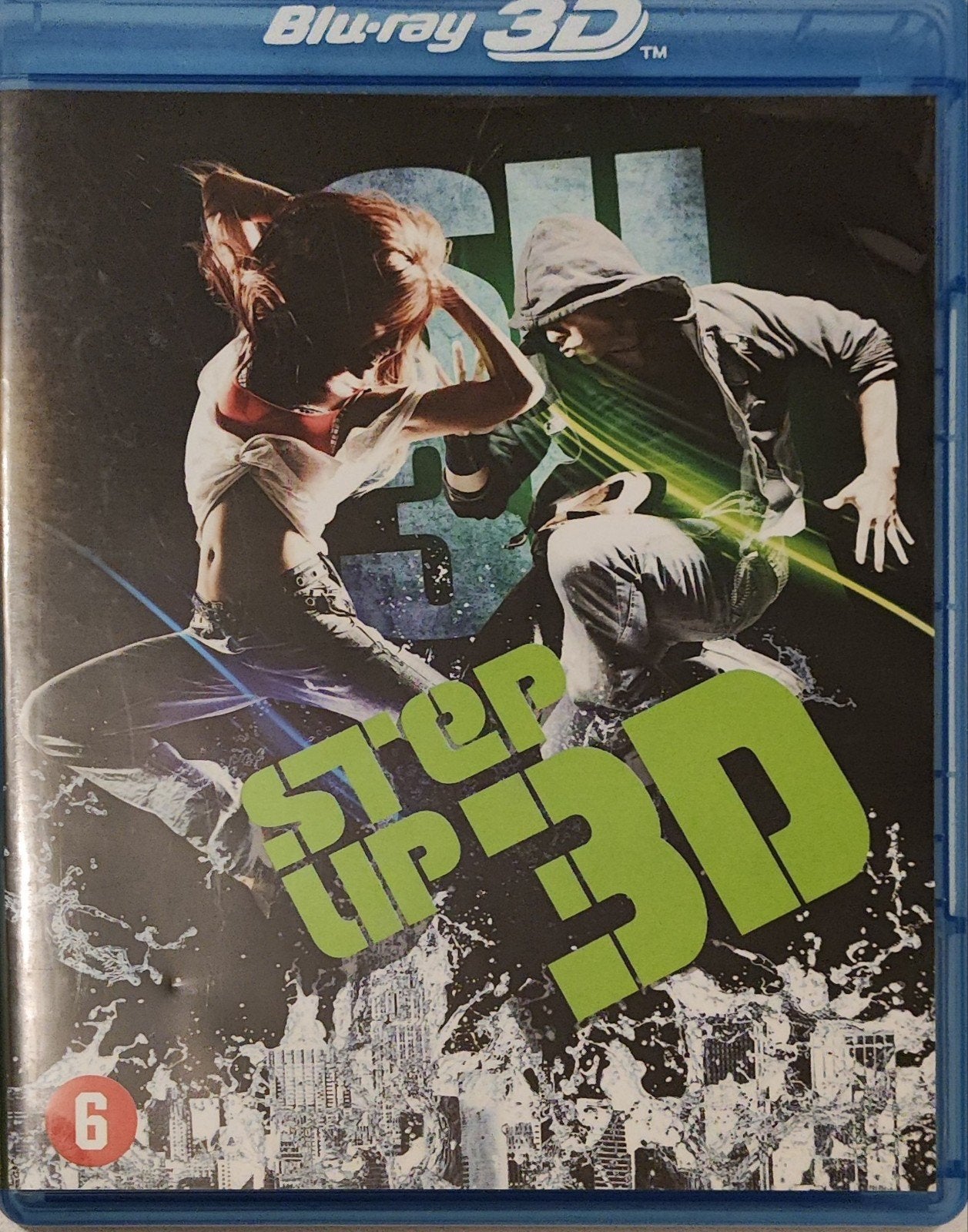 Step up 3 3D Blu-ray NL ENG, Muziek en Concerten, Nederlands, Film, Ophalen of Verzenden