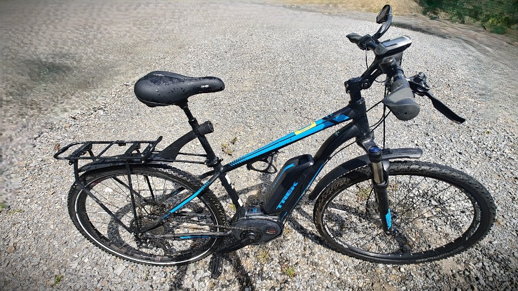 VTT Électrique Trek Powerfly+ 5 (2 Batteries 500Wh + 400Wh), Minder dan 10 versnellingen, Vering, Minder dan 49 cm, Schijfrem
